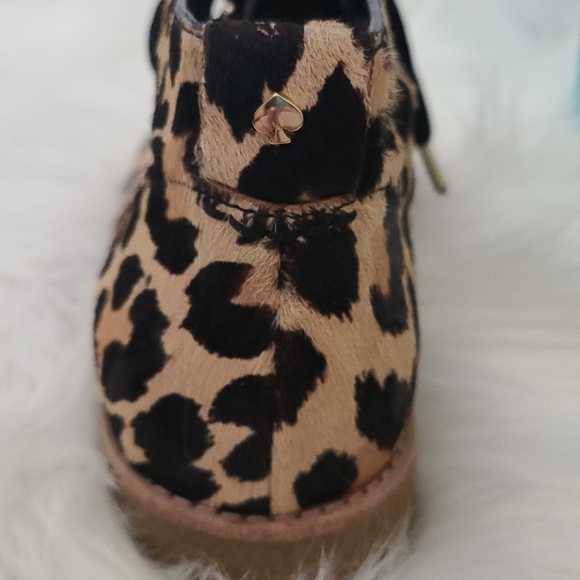 RARE Kate Spade Leopard Ankle Boots - Picture 6 of 11